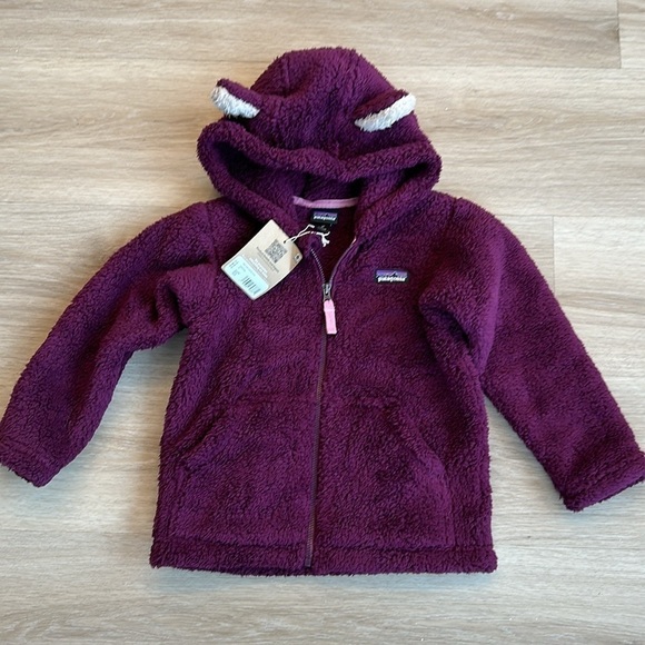 Patagonia Furry Friends Hoodie - Infants' - Picture 6 of 7